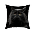 Axyaa Black Cat Pillowcases - Cute Kitty Design for Animal Lovers