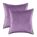 Axyaa Halloween Velvet Throw Pillow Cover Set - Various Sizes & Designs