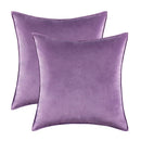 Axyaa Halloween Velvet Throw Pillow Cover Set - Various Sizes & Designs
