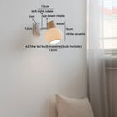 Axyaa Ceramic LED Wall Lamps Switch for Home Decor, Bedroom, Bathroom Lighting