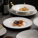 Axyaa White Ceramic Plate Set - Elegant Dinnerware for Every Meal