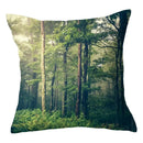 Axyaa Peach Leather Scenery Pillowcase for Home & Office Décor