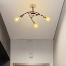 Axyaa Nordic Iron Chandelier Ceiling Light for Kitchen Living Room