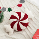 Axyaa Festive Candy Red Pillowcase Set for Home Decoration
