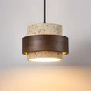 Axyaa Nordic Yellow Stone Pendant Light: Modern Chandelier for Restaurant, Bedroom, Bar & Indoor Lighting