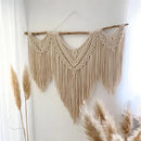 Axyaa Boho Macrame Wall Hanging Tapestry - Hand-Woven Bohemian Home Decor