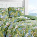 Axyaa Reversible Cotton Quilt Set with Matching Shams, Lightweight Twin Bedding