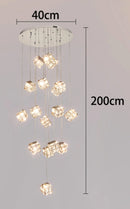 Axyaa Modern Indoor LED Chandeliers for Living Room Lighting