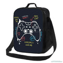 Axyaa Insulated Gaming Lunch Bag: Keeps Food Cold for Work, School, or Beach
