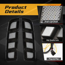 Axyaa LED Daytime Running Lights for Honda Civic Type R 10th Gen with Dynamic Turn Signal