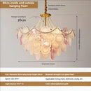 Axyaa Elegant Crystal LED Ceiling Chandelier - French Design for Home and Hospitality