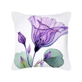 Axyaa Modern Flowers Printed Cushion Cover 45x45cm - Nordic Spring Farmhouse Decor
