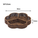 Axyaa Rattan Wicker Serving Baskets - 10 Styles for Restaurant Tabletop Display