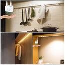 Axyaa Hand Wave Sensor LED Strip Lights 12V Waterproof Dimmable Diode Tape