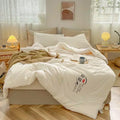 Axyaa Soybean Fiber Cotton Comforter | Grade A Warm Quilt Blanket
