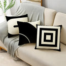 Axyaa Geometric Stitching Pillowcase in 40*40cm/45*45cm/50*50cm
