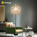 Axyaa Italian-Designed Remote Control Dimmable Floor Lamp for Hotel Ambiance