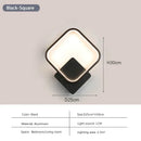 Axyaa Modern Minimalist LED Wall Sconce for Living Room Bedroom Corridor Balcony
