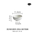 Axyaa Black & White Ceramic Tableware Set - Plates, Bowls, Japanese Luxury Dining Collection