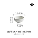 Axyaa Black & White Ceramic Tableware Set - Plates, Bowls, Japanese Luxury Dining Collection