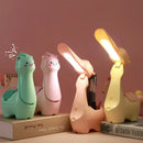 Axyaa Alpaca LED Desk Lamp with Pen Holder – Kids' Study Table Light