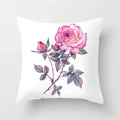 Axyaa Rose Flowers Cushion Cover 45*45cm Home Decor Sofa Car Pillow Cover