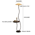 Axyaa Nordic Storage Floor Lamp Modern Art Living Room Lights Sofa Home Decor