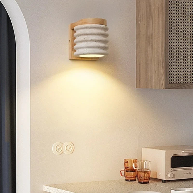 Axyaa Wabi Sabi LED Wall Lights Living Room Bedroom Interior Lighting Arandela