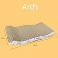 Axyaa Cat Scratch Board: Durable Corrugated Furniture Bed for Cats