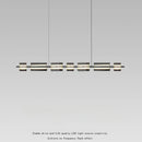 Axyaa Minimalist Copper Pendant Lights with Glass Geometric Design