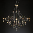 Axyaa Firefly Star Crystal Chandelier for Elegant Spaces