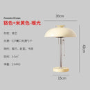 Axyaa Dimmable Mushroom Table Lamp for Modern Decor in Living and Bedroom