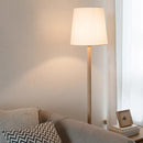 Axyaa Wooden Floor Lamps LED Lighting for Living Room Bedroom - Simple Solid Design