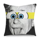 Axyaa Funny Pattern Cushion Cover for Home Sofa Decor
