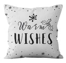 Axyaa Christmas Plaid Pillow Cover Set