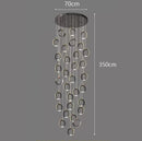 Axyaa Modern Stairway and Living Room Chandeliers: Indoor Lighting Fixtures