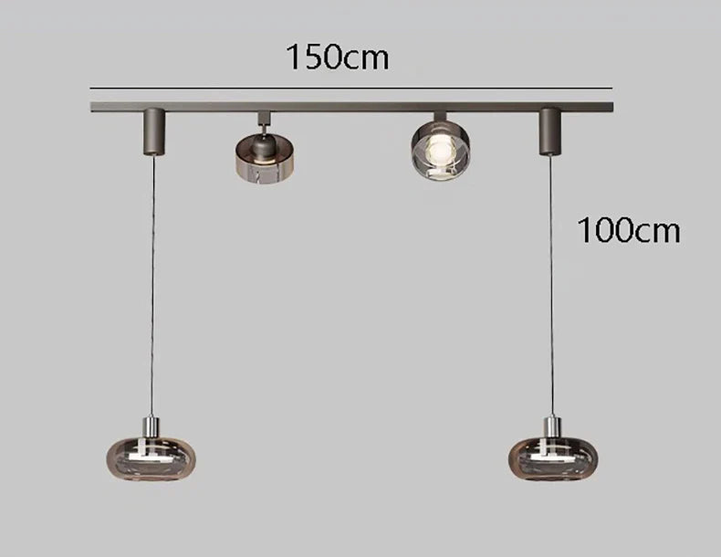 Axyaa Ring LED Pendant Light for Modern Home Decor & Indoor Lighting