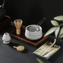 Axya Matcha Tea Set Complete Tea Ceremony Kit Tea Tools Ceramic Bowl Spoon
