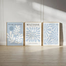 Blue Sage Matisse Canvas Wall Art Set by Axyaa