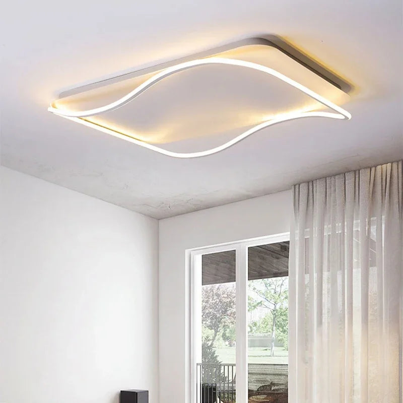 Axya LED Ceiling Lamp: Modern Lighting Fixture for Home Decor in Living Room, Bedroom, and More