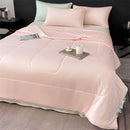 Axyaa Lightweight Cooling Comforter: Soft Smooth Air Condition Blanket for Summer