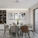 Axyaa Modern LED Pendant Chandelier for Kitchen, Bar, Dining Room