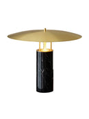 Axyaa Stone Marble Table Lamp, Minimalist Nordic Design for Living Room, Bedroom, Office