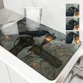 Axyaa Halloween Vine Kitchen Antiskid Drying Mat - Quick Dry & Absorbent