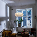 Axyaa Crystal Pendant Lamp: Artistic Nordic LED Lighting for Living Room Bedroom