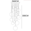 Axyaa LED Pendant Chandeliers for Modern Home Decor Living Room Lighting