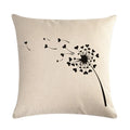 Axyaa Linen Pillowcase: Soft Printed Cover for Sofa, Car, or Home Décor