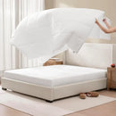 Axyaa Lightweight Cooling Comforter, Quilted Fluffy Down Alternative, King/Cal King Size, Machine Washable