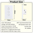 Axyaa Smart WiFi Touch Sensor Switch for Alexa Google Home, No Neutral Wire Needed