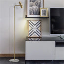 Axyaa Modern LED Floor Lamp with Marble Base for Living Room and Bedroom